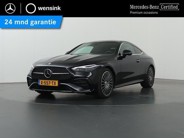 Zwart Occasion 2024 Mercedes CLE200 AMG line Coupé | € 57.850 (Goede deal) - Afbeelding 1/4