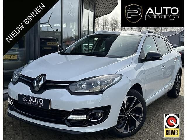Occasion Renault Mégane GT Line Bose Edition 131 PK (96 kW) 2015 Wit Stationwagen