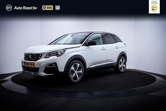 Wit Gebruikt 2019 Peugeot 3008 Allure SUV | € 18.750 (Eerlijke prijs) - Afbeelding 1/4
