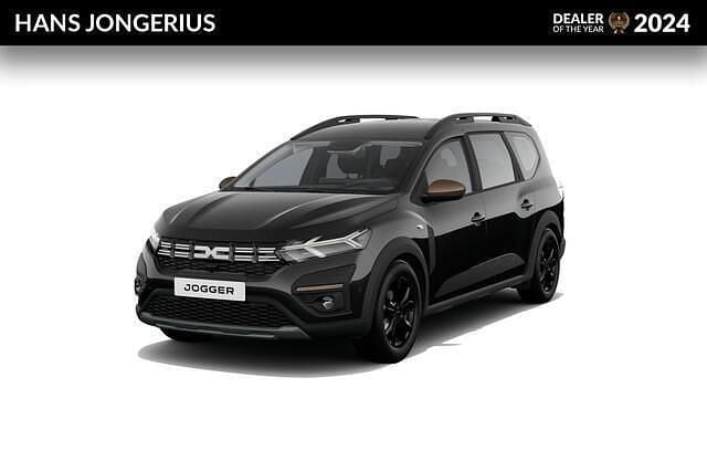 Zwart Nieuw 2025 Dacia Jogger Extreme MPV | € 32.300 (Eerlijke prijs) - Afbeelding 1/4
