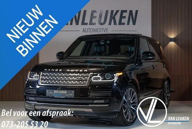 Zwart Gebruikt 2013 Land Rover Range Rover Autobiography SUV | € 39.950 (Super prijs) - Afbeelding 1/4