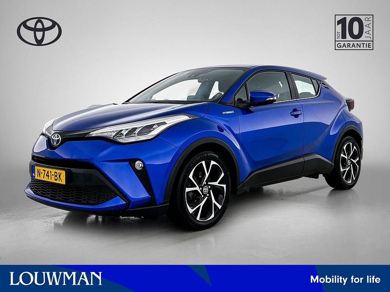 Blauw metallic Gebruikt 2021 Toyota C-HR SUV | € 23.945 (Eerlijke prijs) - Afbeelding 1/4