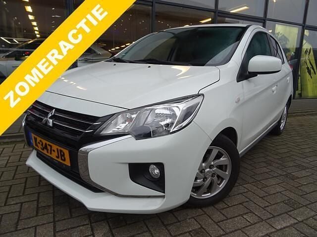Wit Gebruikt 2021 Mitsubishi Space Star Active Hatchback | € 12.645 (Eerlijke prijs) - Afbeelding 1/1