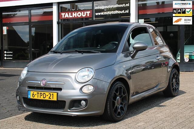 Grijs Gebruikt 2014 Fiat 500S Abarth Hatchback | € 6.950 (Eerlijke prijs) - Afbeelding 1/4
