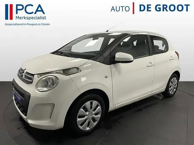 Wit Gebruikt 2014 Citroën C1 Feel Hatchback | € 5.650 (Eerlijke prijs) - Afbeelding 1/4