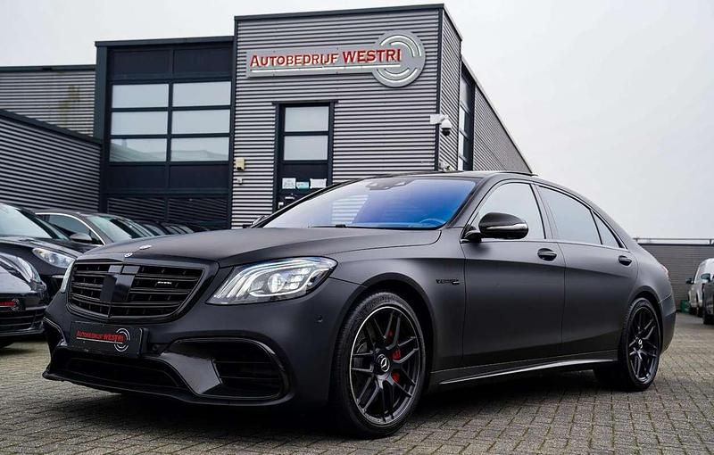 Zwart Occasion 2020 Mercedes S63 AMG Premium Plus Sedan | € 92.995 (Duur) - Afbeelding 1/4