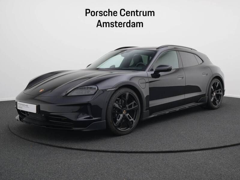 Diepzwart metallic Gebruikt 2024 Porsche Taycan Cross Turismo Sedan | € 129.950 - Afbeelding 1/4