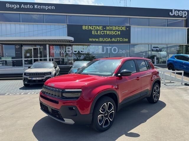 Rood Nieuw 2025 Jeep Avenger Summit SUV | € 28.900 - Afbeelding 1/4