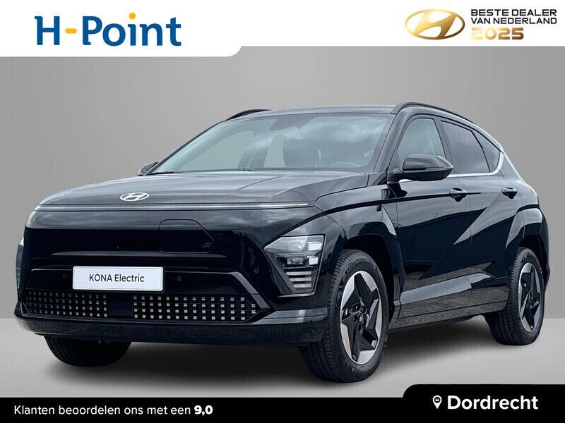 Zwart Nieuw 2024 Hyundai Kona Premium SUV | € 43.590 (Iets duurder) - Afbeelding 1/4