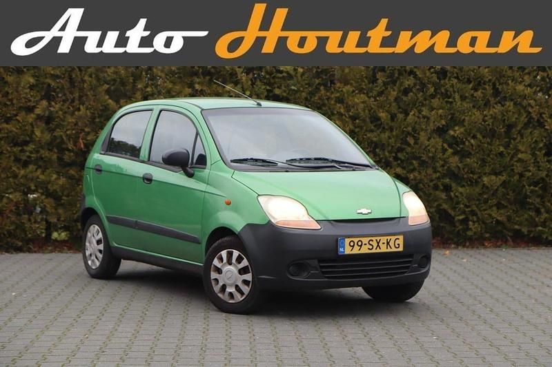 Groen (metallic) Occasion 2006 Chevrolet Matiz Hatchback | € 495 (Super prijs) - Afbeelding 1/4