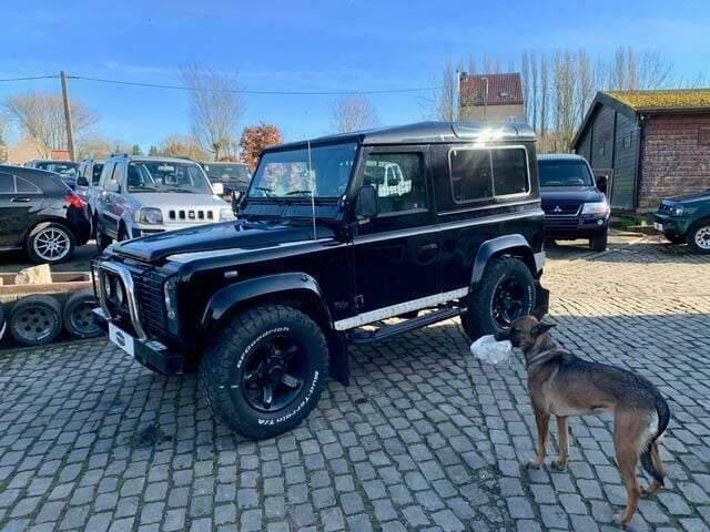 Zwart Occasion 2001 Land Rover Defender SE SUV | € 29.900 (Eerlijke prijs) - Afbeelding 1/4