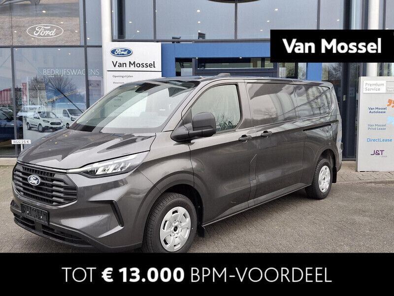 Zwart Nieuw 2024 Ford Transit Custom Trend Van | € 36.845 (Goede deal) - Afbeelding 1/4