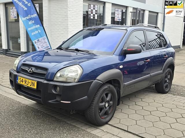 Blauw Gebruikt 2005 Hyundai Tucson Active SUV | € 2.799 (Eerlijke prijs) - Afbeelding 1/4