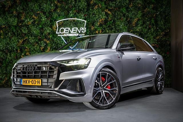 Grijs Gebruikt 2021 Audi Q8 Proline SUV | € 67.890 (Eerlijke prijs) - Afbeelding 1/4