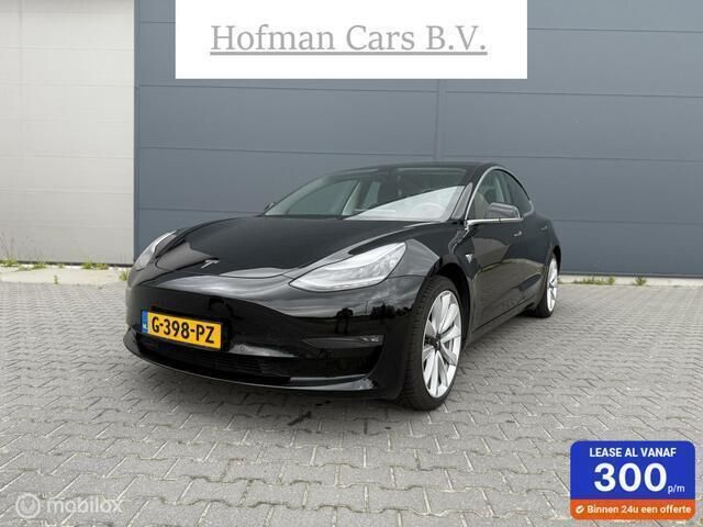Zwart Gebruikt 2019 Tesla Model 3 Long Range Sedan | € 22.400 (Eerlijke prijs) - Afbeelding 1/4