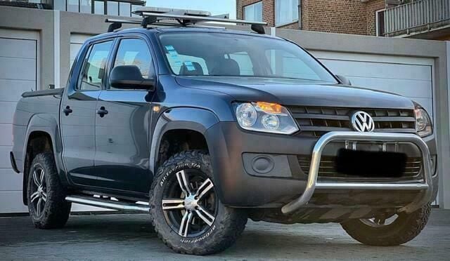 Occasion VW Amarok Highline 178 PK (130 kW) 2015 Zwart Pickup