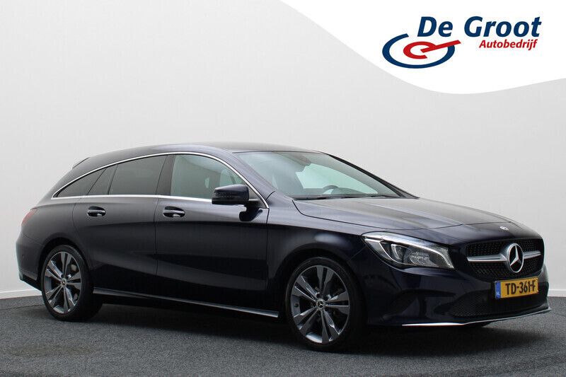 Blauw Gebruikt 2018 Mercedes CLA180 Shooting Brake Business Stationwagen | € 16.950 (Goede deal) - Afbeelding 1/4
