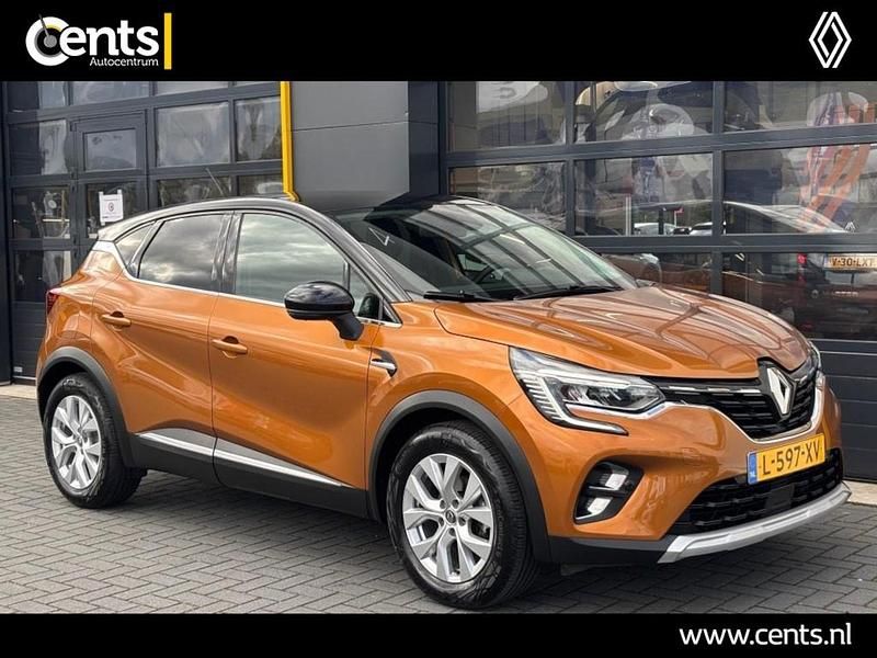 Oranje Gebruikt 2021 Renault Captur Intens SUV | € 11.900 (Super prijs) - Afbeelding 1/4