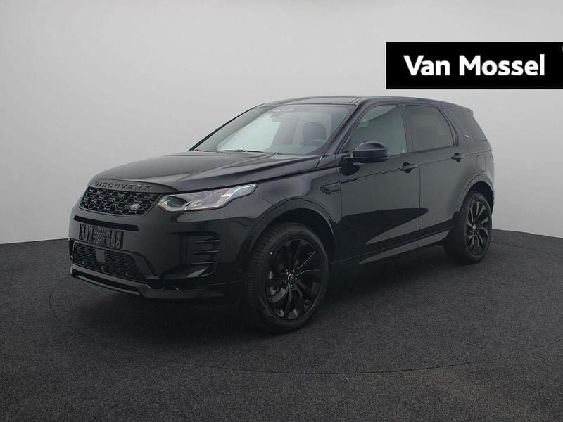 Santorini black (donker zwart)zwart generfd lederen bekleding Gebruikt 2025 Land Rover Discovery Sport Dynamic SUV | € 70.735 - Afbeelding 1/4