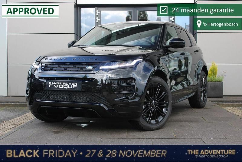 Santorini blackebony leder Gebruikt 2025 Land Rover Range Rover evoque SE Dynamic SUV | € 69.900 (Duur) - Afbeelding 1/4