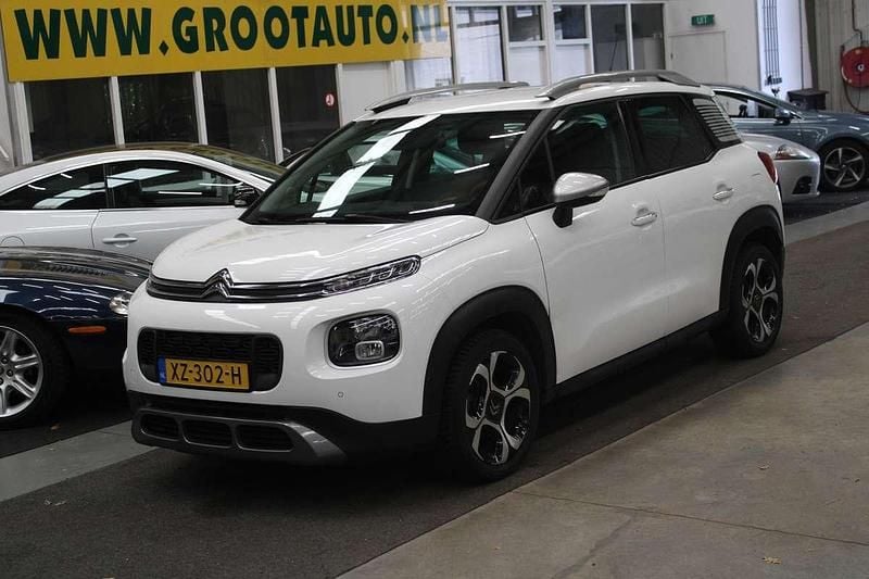 Wit Gebruikt 2019 Citroën C3 Aircross PureTech SUV | € 7.944 (Super prijs) - Afbeelding 1/4