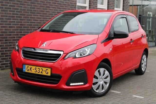 Rood Gebruikt 2015 Peugeot 108 Hatchback | € 5.450 (Goede deal) - Afbeelding 1/4