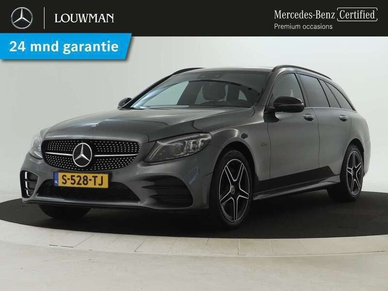 Grijs Gebruikt 2019 Mercedes C300e Premium Plus Stationwagen | € 31.495 (Duur) - Afbeelding 1/3