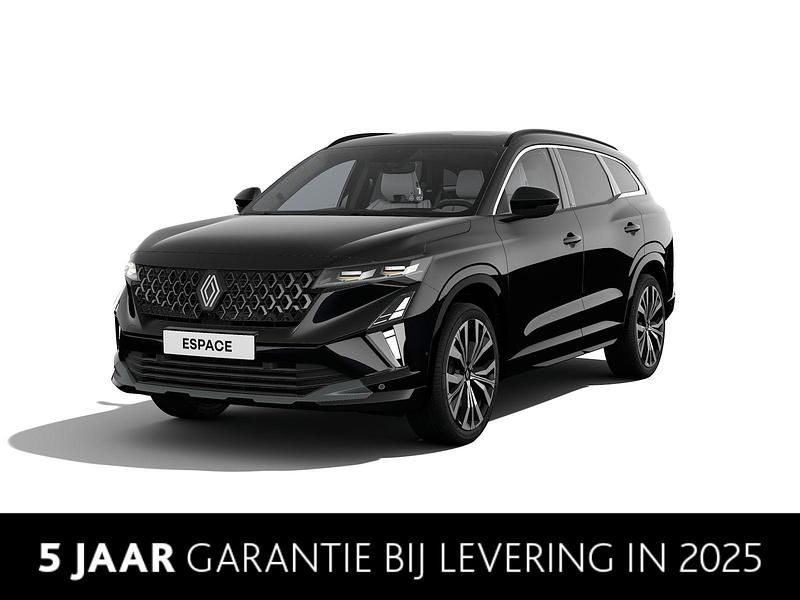 Zwart Nieuw 2025 Renault Espace Iconic SUV | € 58.563 (Eerlijke prijs) - Afbeelding 1/4
