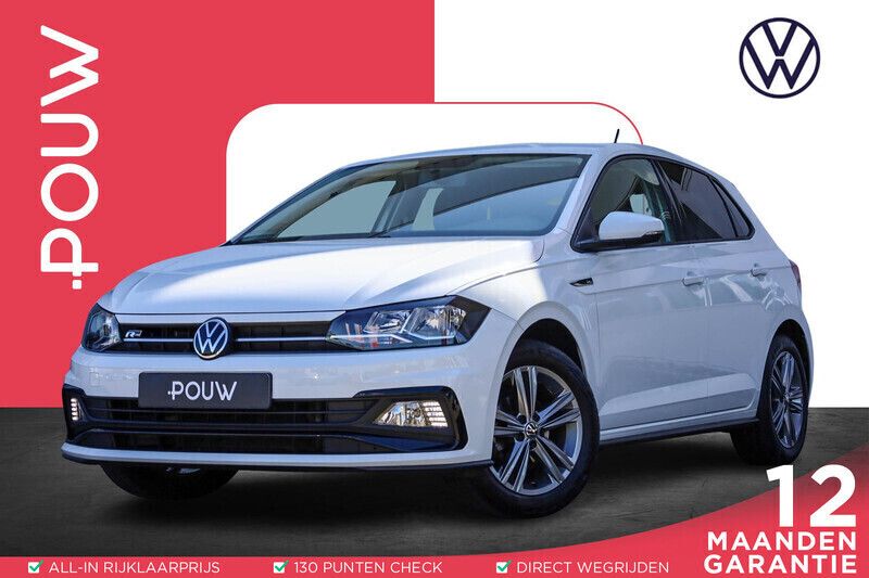Wit Gebruikt 2021 VW Polo R-line Edition Hatchback | € 16.950 (Eerlijke prijs) - Afbeelding 1/4