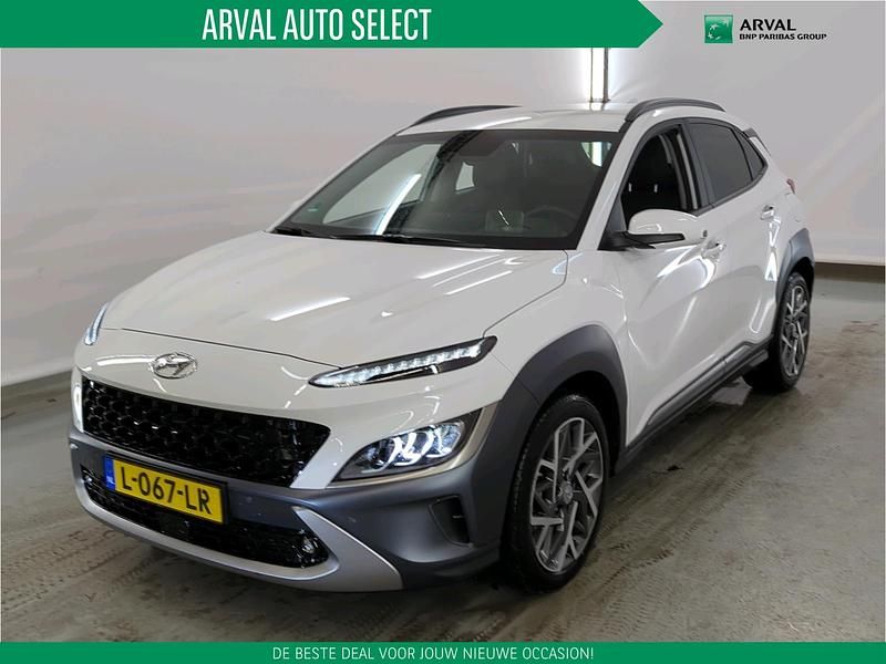 Wit Gebruikt 2021 Hyundai Kona Premium SUV | € 24.450 (Eerlijke prijs) - Afbeelding 1/3