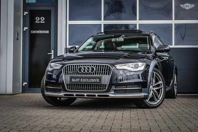 Zwart Gebruikt 2013 Audi A6 Allroad Premium Stationwagen | € 16.950 (Eerlijke prijs) - Afbeelding 1/4