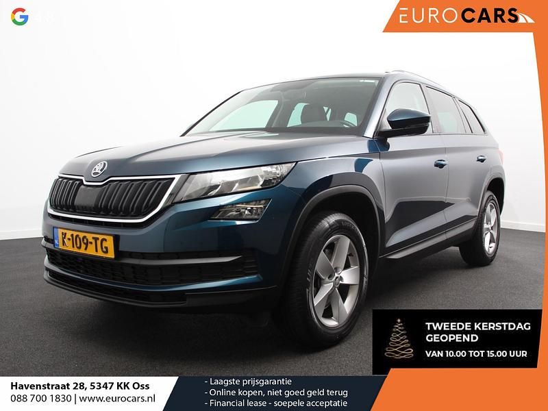 Blauw Gebruikt 2019 Skoda Kodiaq Ambition SUV | € 27.890 (Eerlijke prijs) - Afbeelding 1/4