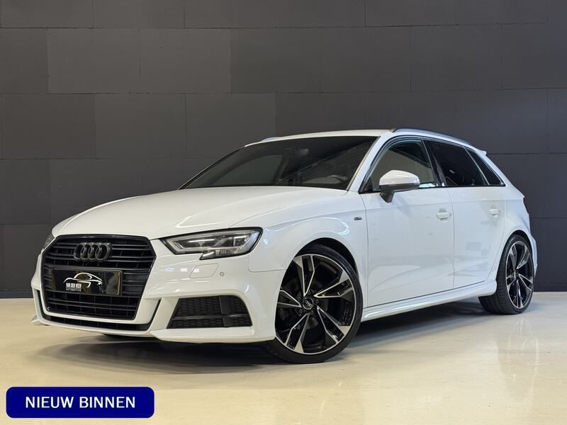 Wit Gebruikt 2019 Audi A3 S-Line Hatchback | € 16.800 (Eerlijke prijs) - Afbeelding 1/4
