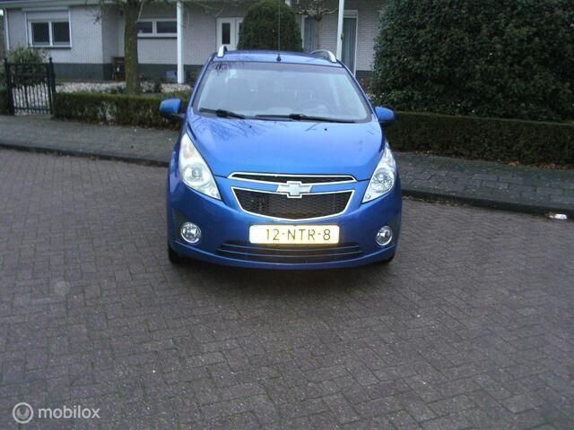 Blauw Gebruikt 2010 Chevrolet Spark LS Hatchback | € 3.850 (Duur) - Afbeelding 1/4