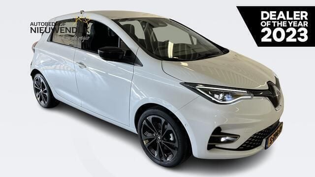 Blanc glacier 369 Gebruikt 2023 Renault Zoe Iconic Hatchback | € 24.995 (Duur) - Afbeelding 1/4