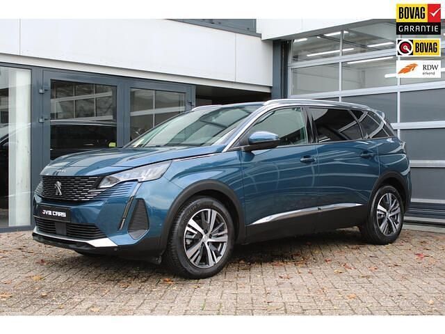 Blauw Gebruikt 2021 Peugeot 5008 Allure MPV | € 24.900 (Super prijs) - Afbeelding 1/4