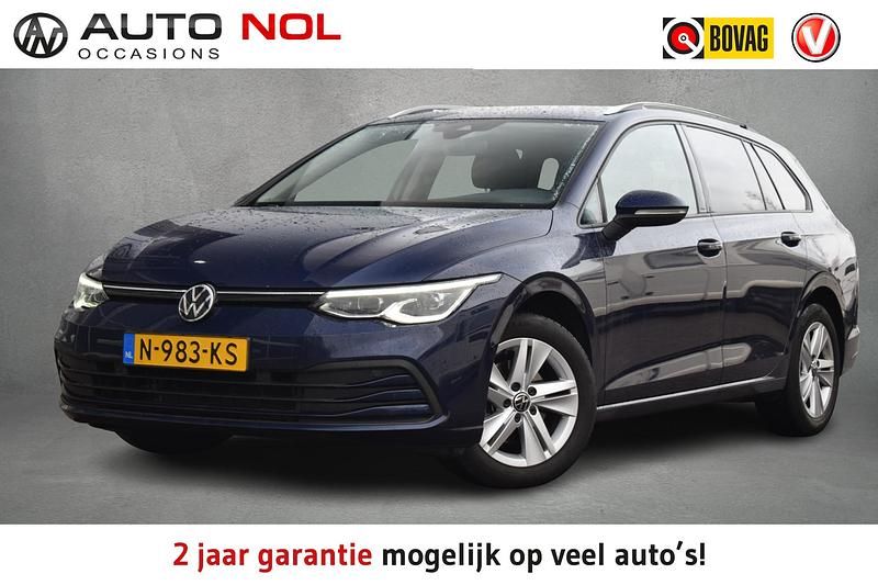 Blauw Occasion 2021 VW Golf VIII Business Stationwagen | € 18.950 (Eerlijke prijs) - Afbeelding 1/4