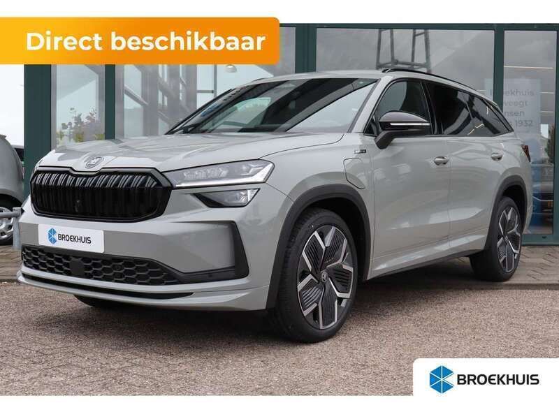Zwart Nieuw 2025 Skoda Kodiaq Business Line SUV | € 55.310 (Eerlijke prijs) - Afbeelding 1/4