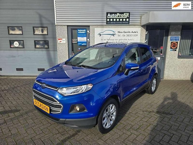 Blauw (metallic) Occasion 2017 Ford Ecosport Titanium S SUV | € 10.999 (Eerlijke prijs) - Afbeelding 1/4
