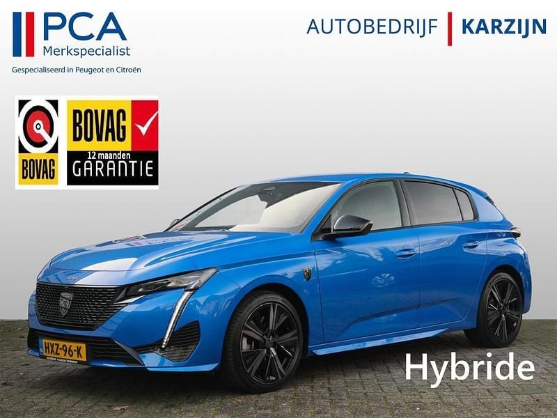 Blauw Occasion 2025 Peugeot 308 GT Hatchback | € 26.450 (Super prijs) - Afbeelding 1/4