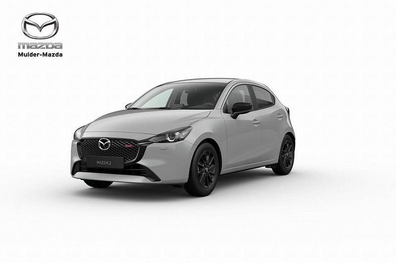 Grijs (metallic) Nieuw 2025 Mazda 2 Homura-Line Hatchback | € 24.529 (Super prijs) - Afbeelding 1/4
