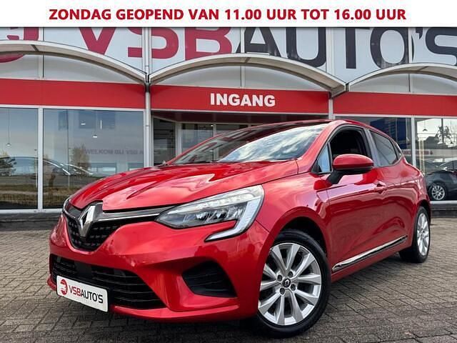 Rood Gebruikt 2021 Renault Clio V Business Hatchback | € 11.950 (Eerlijke prijs) - Afbeelding 1/4
