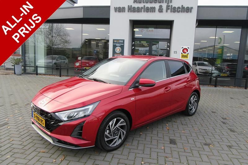 Rood Gebruikt 2024 Hyundai i20 Premium Hatchback | € 23.950 (Iets duurder) - Afbeelding 1/4