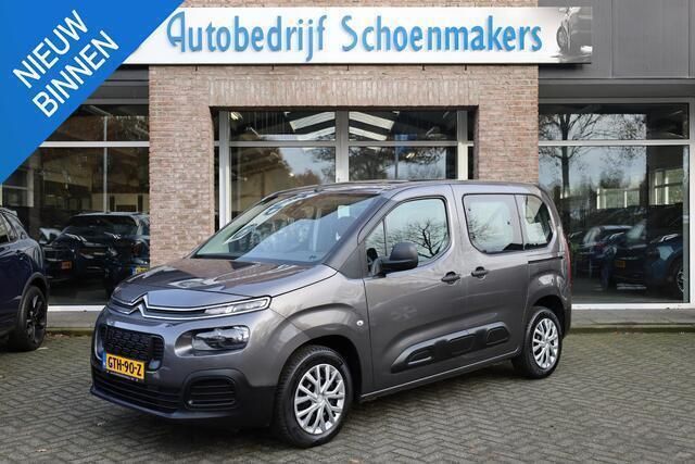 Grijs Gebruikt 2019 Citroën Berlingo PureTech MPV | € 14.895 (Goede deal) - Afbeelding 1/4