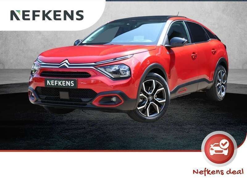 Rood Gebruikt 2021 Citroën e-C4 Shine SUV | € 16.925 (Goede deal) - Afbeelding 1/3