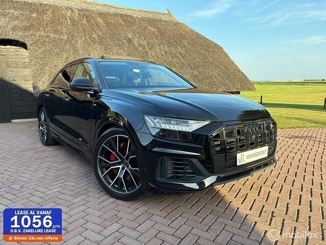 Zwart Occasion 2021 Audi Q8 S-Line SUV | € 65.900 (Super prijs) - Afbeelding 1/4