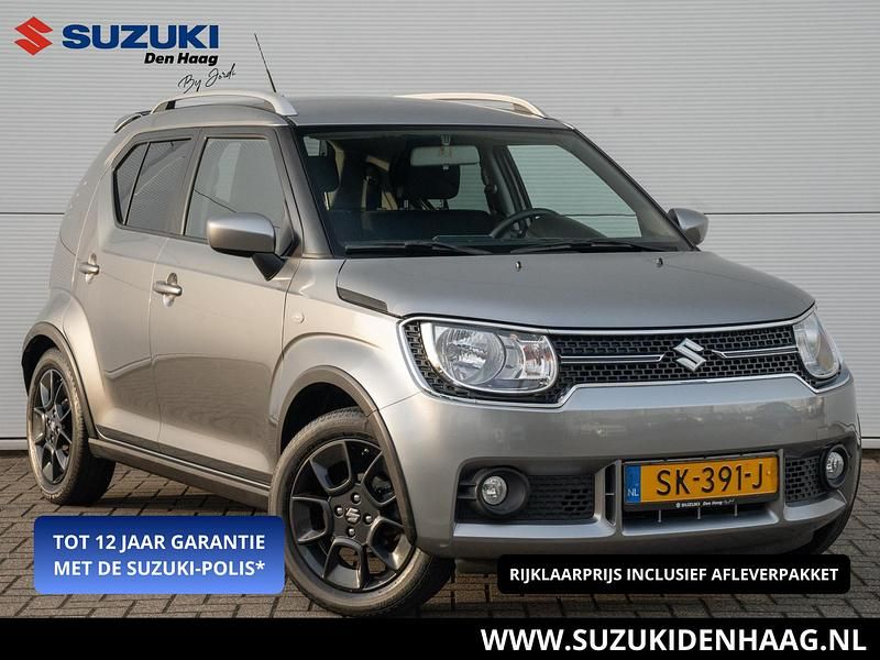 Grijs (metallic) Gebruikt 2018 Suzuki Ignis Hatchback | € 13.450 (Eerlijke prijs) - Afbeelding 1/3