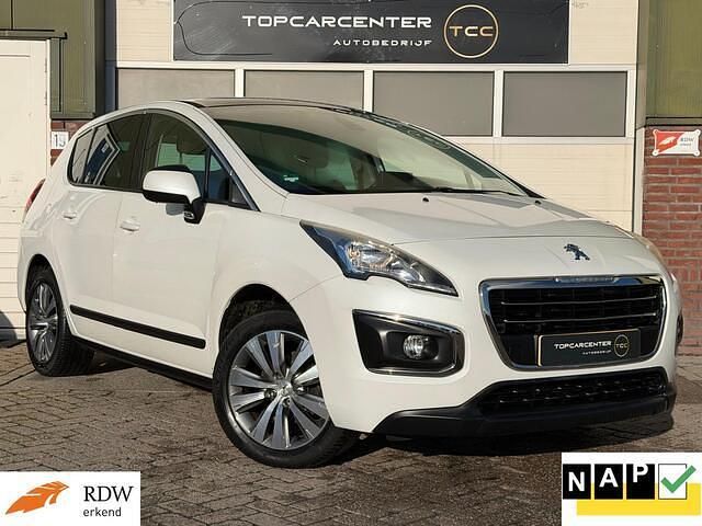 Wit Occasion 2015 Peugeot 3008 MPV | € 6.999 (Eerlijke prijs) - Afbeelding 1/4