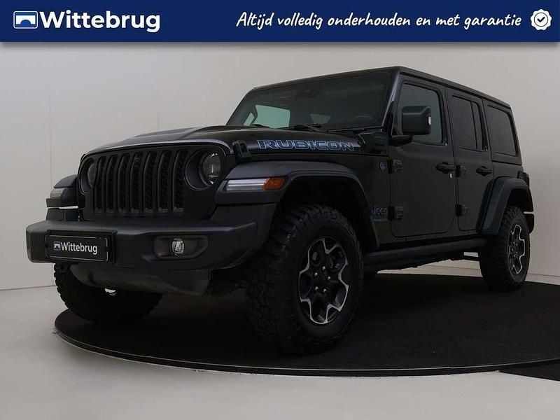 Zwart Gebruikt 2023 Jeep Wrangler Unlimited Rubicon SUV | € 66.925 (Super prijs) - Afbeelding 1/3