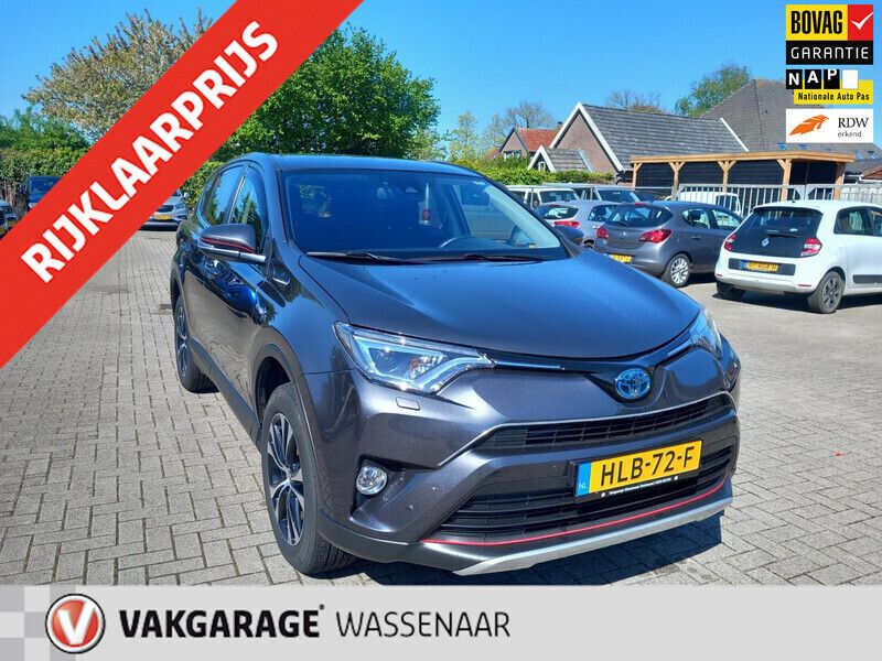 Grijs Gebruikt 2018 Toyota RAV4 Hybrid Style SUV | € 25.995 (Super prijs) - Afbeelding 1/4